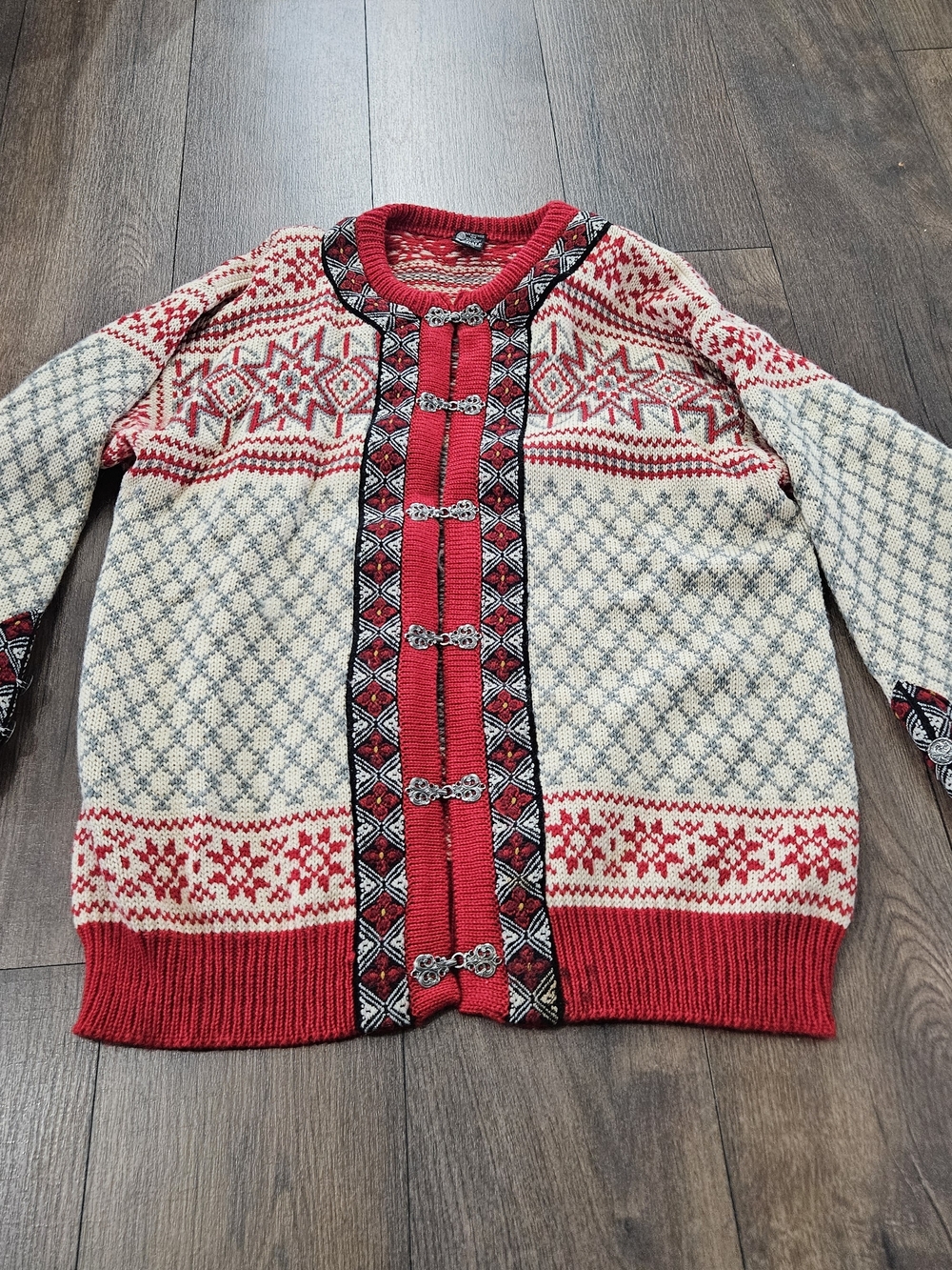 vintage Dale of Norway cardigan sweater features Size Xxl